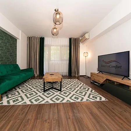 One Bedroom Near Floreasca Park Bucarest Esterno foto